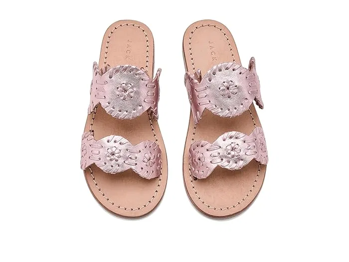 Сандалии Lauren Flat Rose Quartz, Jack Rogers Kids — фото 3