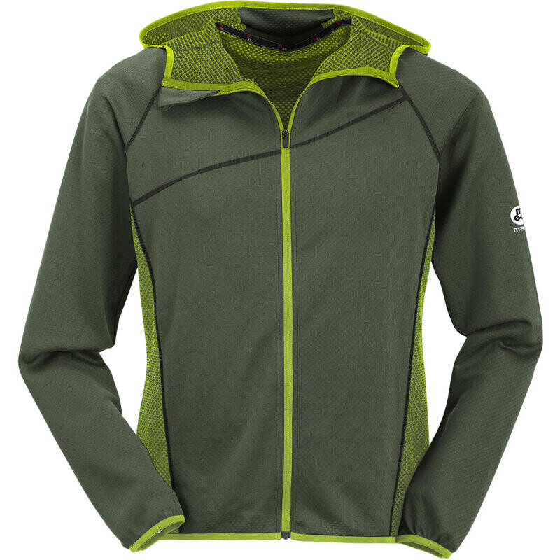 

Куртка флисовая Maul Sport, цвет grün/schwarz