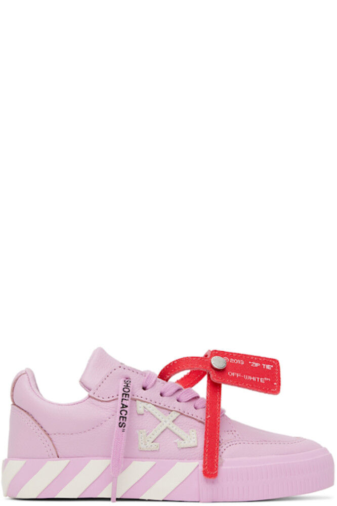 

Детские розовые вулканизированные кроссовки Off-White