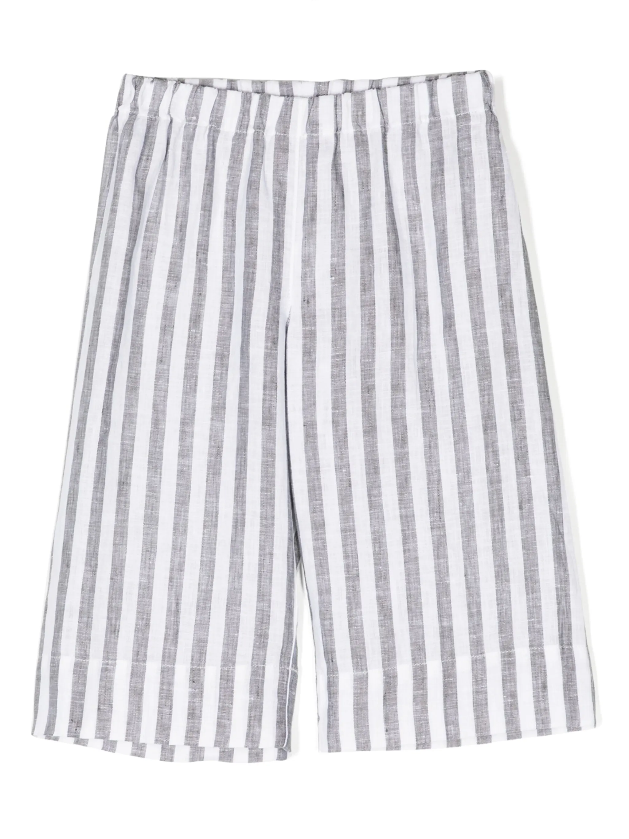 

Льняные шорты с эластичным поясом Il Gufo, серый