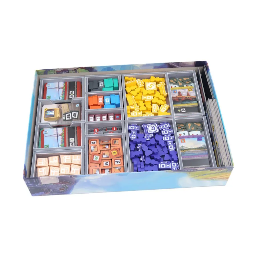 

Вставка для автобана, Inserts and Organizers A-F (Folded Space)