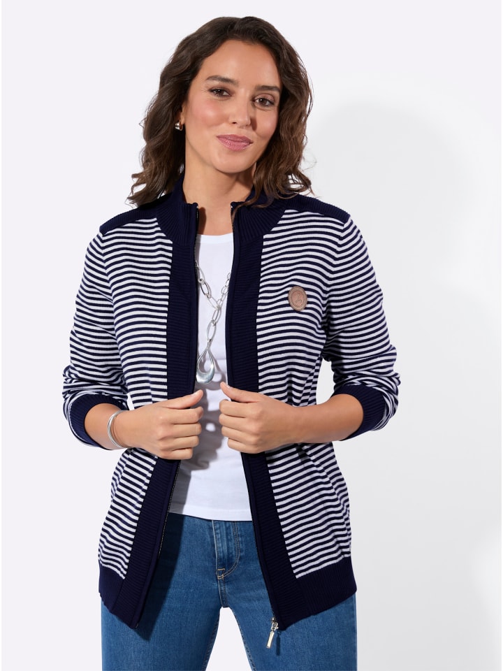 

Кардиган в синюю и белую полоску WITT WEIDEN