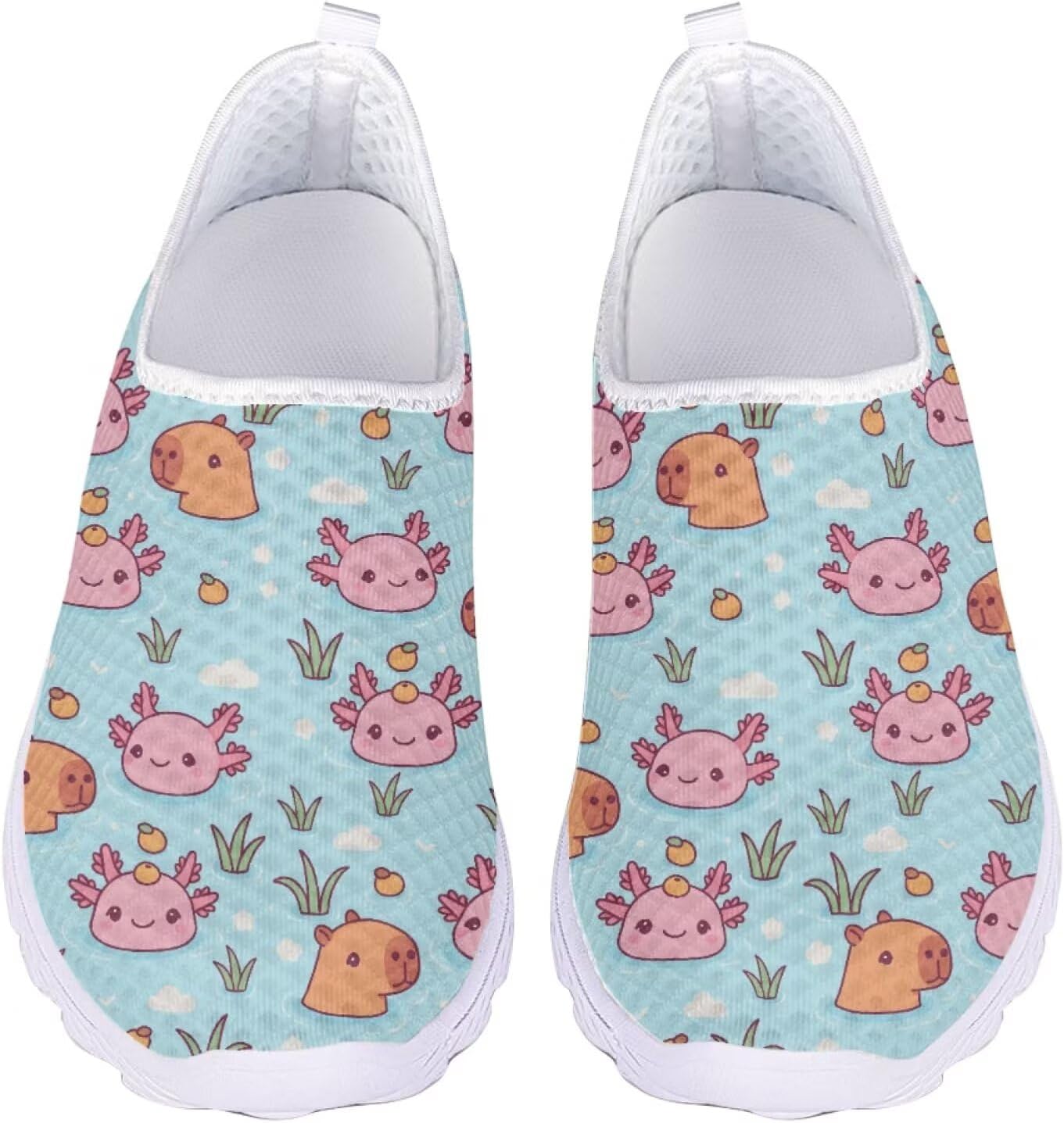 

Кроссовки Jeiento Cat Sheos для женщин и мужчин, слипоны, сетчатые, легкие, спортивная обувь, плоская подошва, широкий носок, обувь для ходьбы, Funny Cat