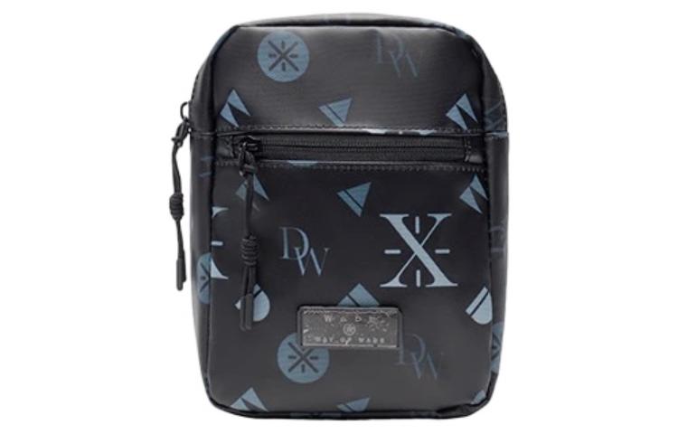 

Лининг Полиэстеровая сумка через плечо унисекс черная Regular