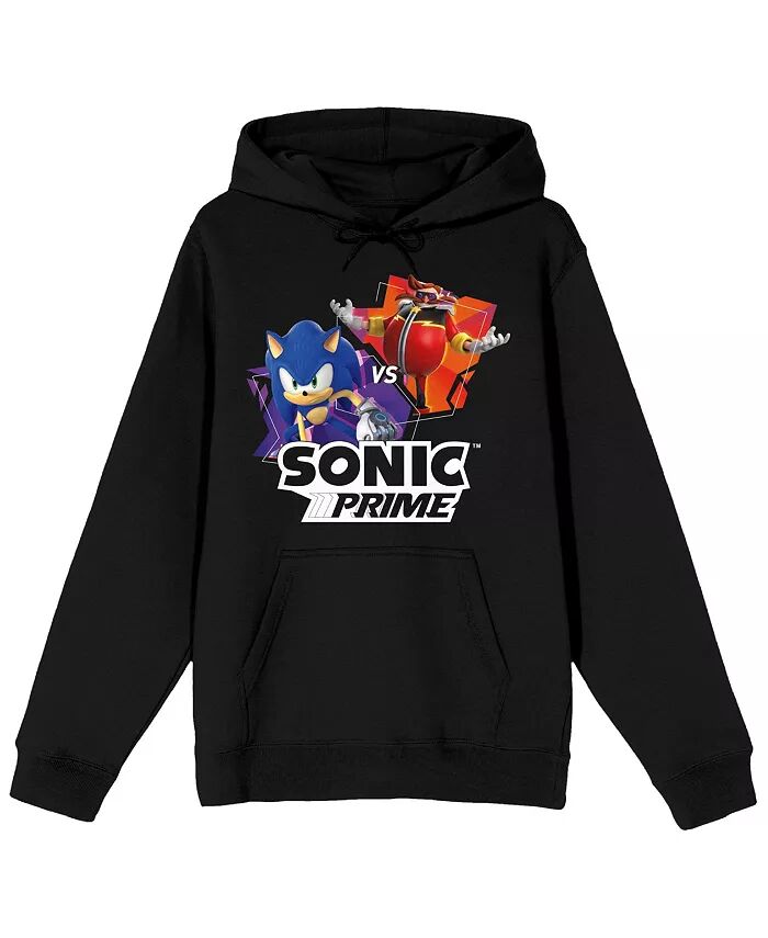 

Sonic Prime Sonic Vs Eggman толстовка с капюшоном с длинными рукавами для взрослых, черная, 3XL Sonic The Hedgehog, черный