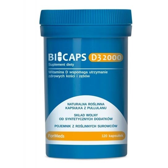 

Formeds, Bicaps D3 2000, 120 капсул