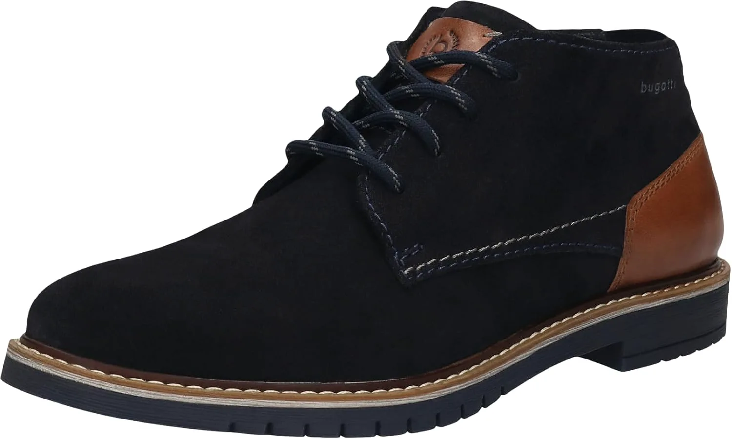 Ботинки bugatti mens 331-8373h, темно-синий