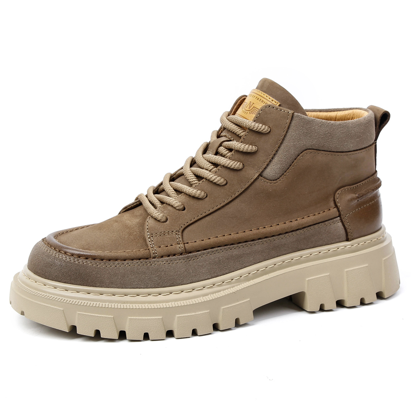 

PALMPOLO Короткие мартинсы мужские хаки, цвет Khaki