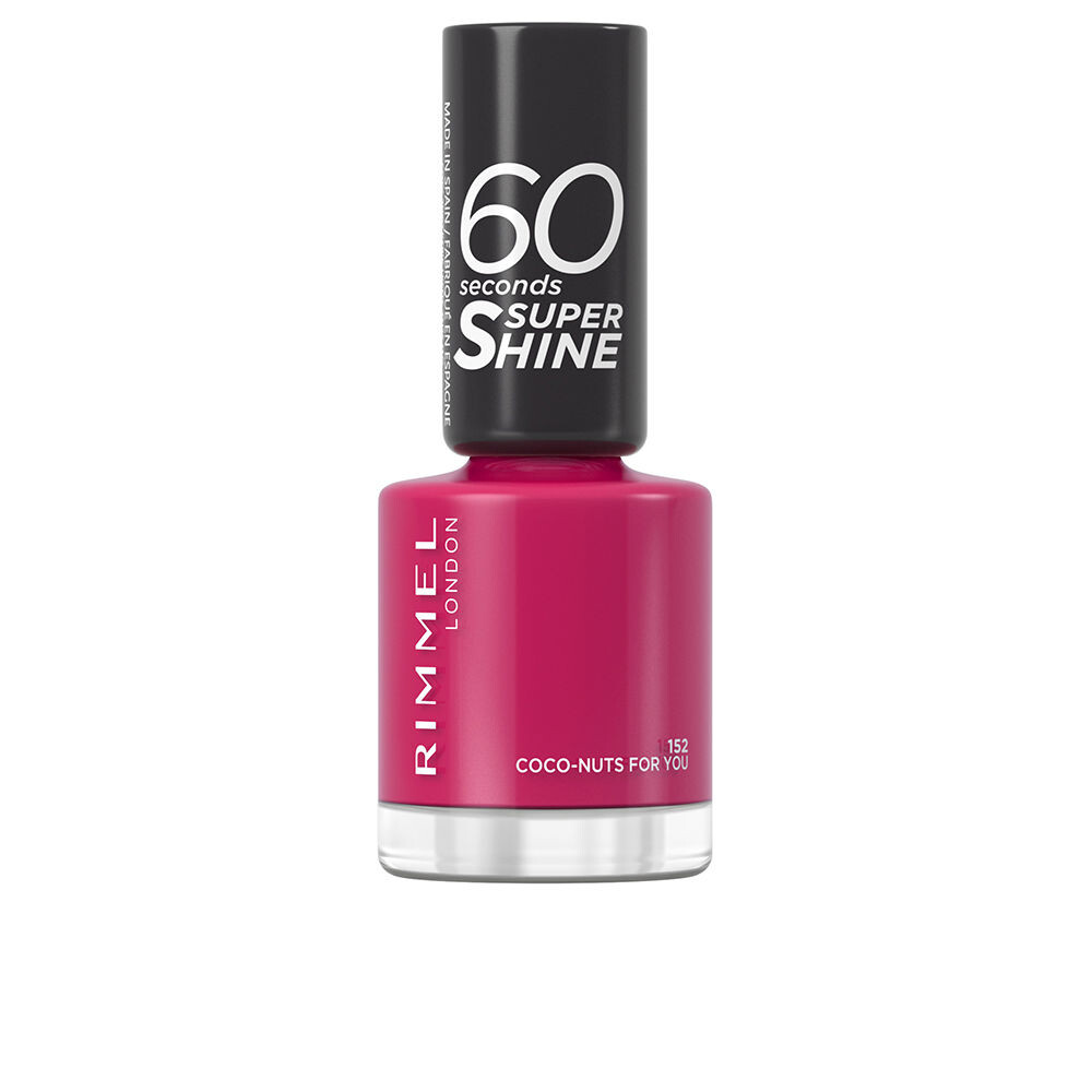 

Лак для ногтей 60 seconds super shine Rimmel london, 8 мл, 152-coco-nuts for you
