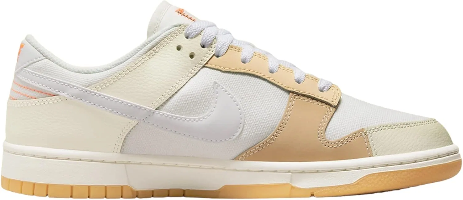 Кроссовки мужские Nike Dunk Low, цвет White/Sail/White Sanddrift — фото 2