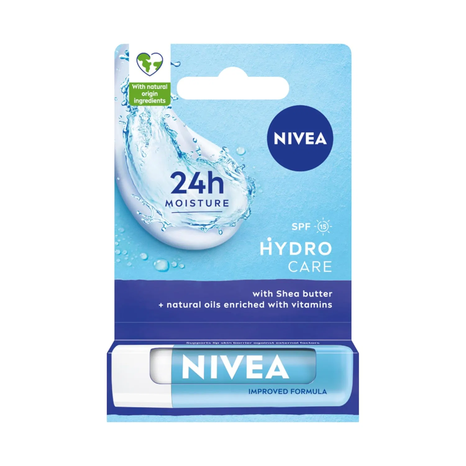 Увлажняющая помада NIVEA Hydro Care с маслом ши, 4.8 г Nivea