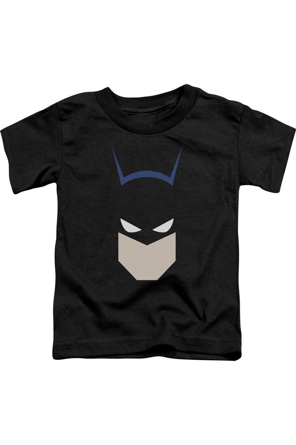

Футболка с коротким рукавом для малышей с изображением головы Бэтмена Gildan, черный