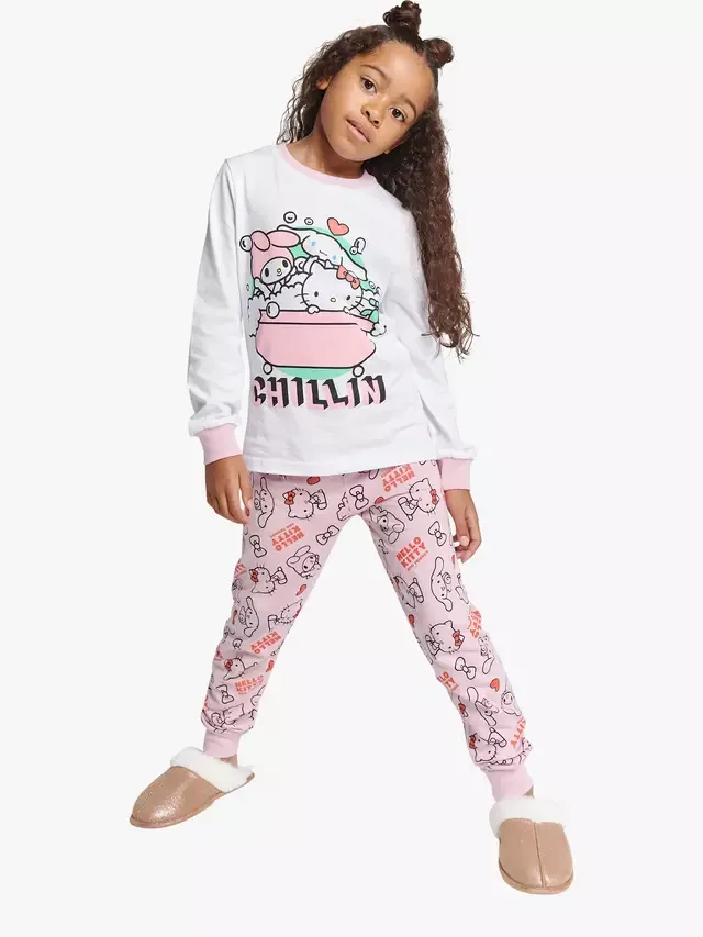 Детская пижама Hello Kitty, розовая Brand Threads