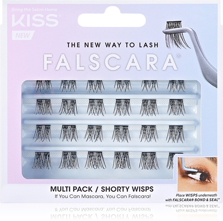 

Пучки накладных ресниц с узлом KISS Falscara Wisp, Shorty 24 szt.