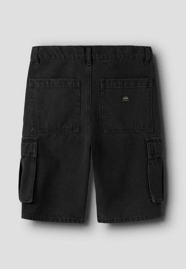 Бермудские шорты свободного кроя из джинсовой ткани Name It, Black Denim — фото 2