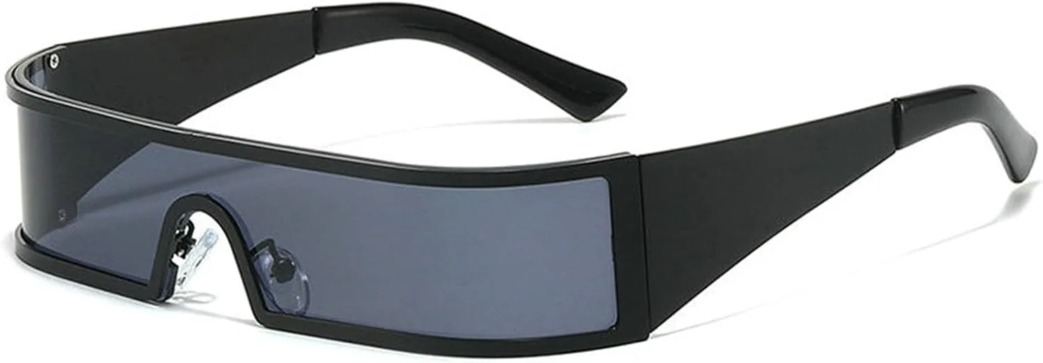 

Солнцезащитные очки Y2K с обтекаемой формой для женщин и мужчин, роскошные солнцезащитные очки-щитки в стиле панк для леди, очки для Хэллоуина helena, C1