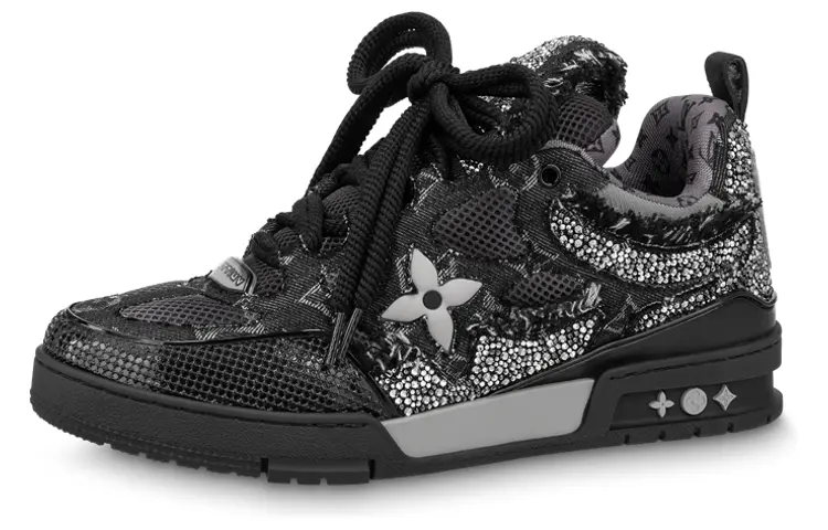 

Кроссовки мужские Louis Vuitton Skate Trainer Monogran, черный