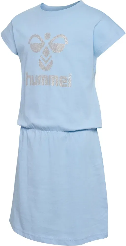 Платье с принтом Hummel, синее