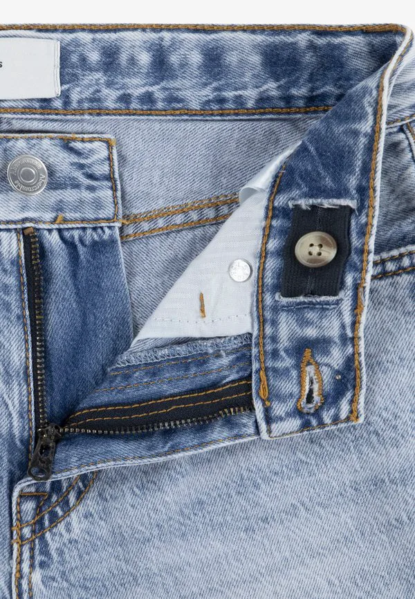 Длинные джинсовые шорты afb Abercrombie & Fitch, Salty — фото 4