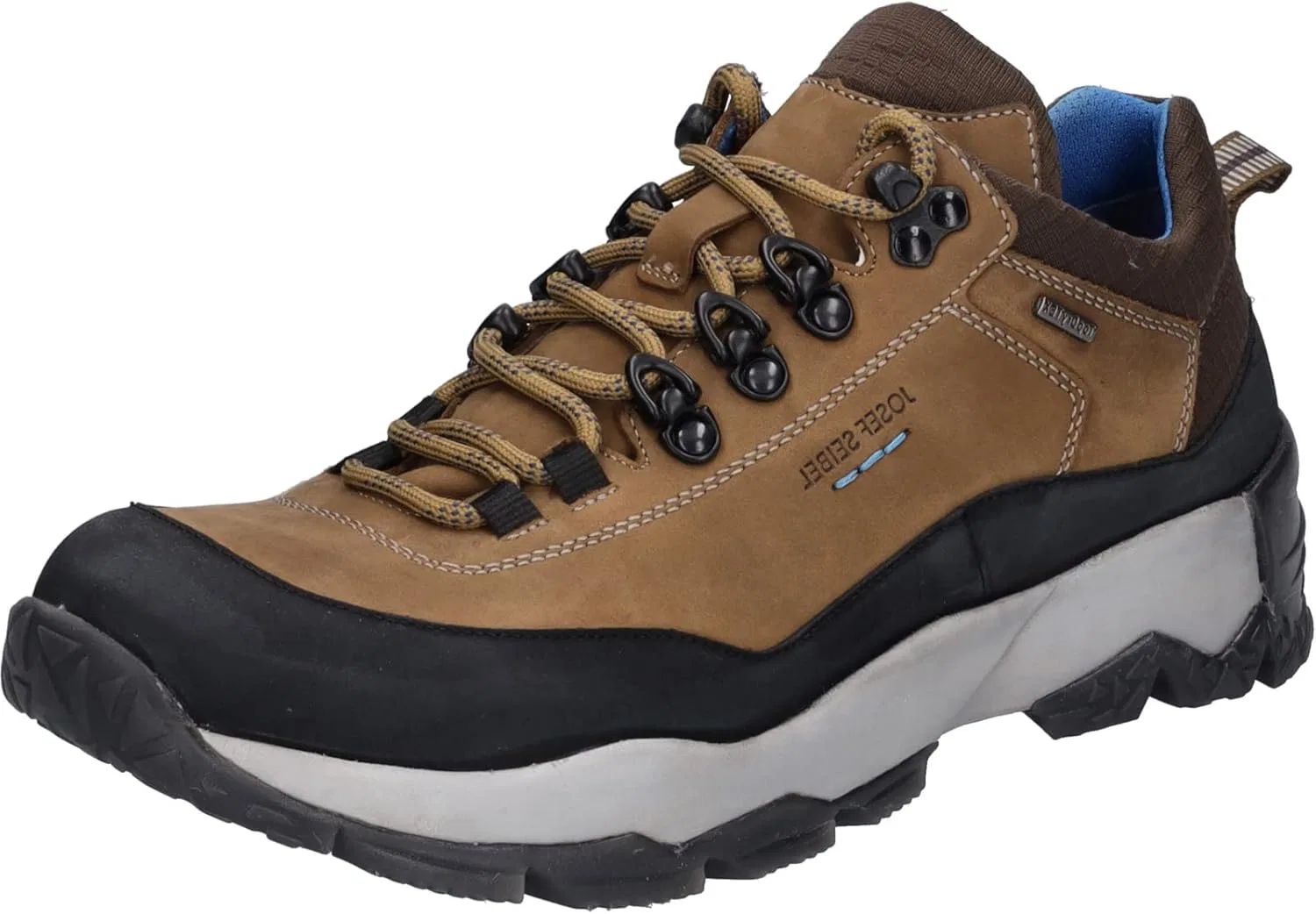 Мужские низкие кроссовки Josef Seibel Philipp 57, со сменной стелькой, водонепроницаемые, Brown Combi