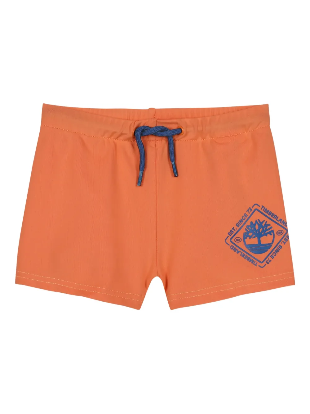 

Плавки с логотипом и завязками на завязках Timberland Kids, оранжевый