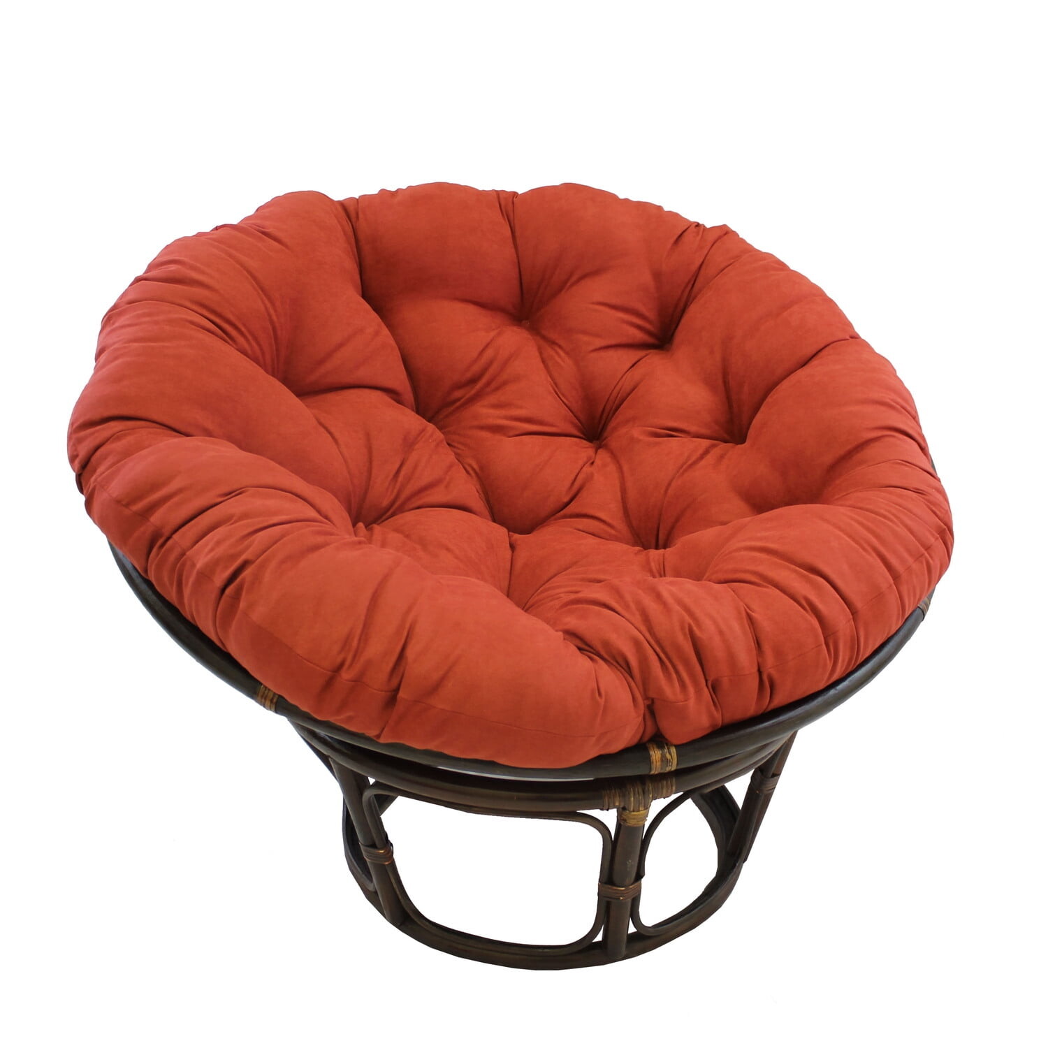 

Кресло с подушкой International Caravan Papasan, красный