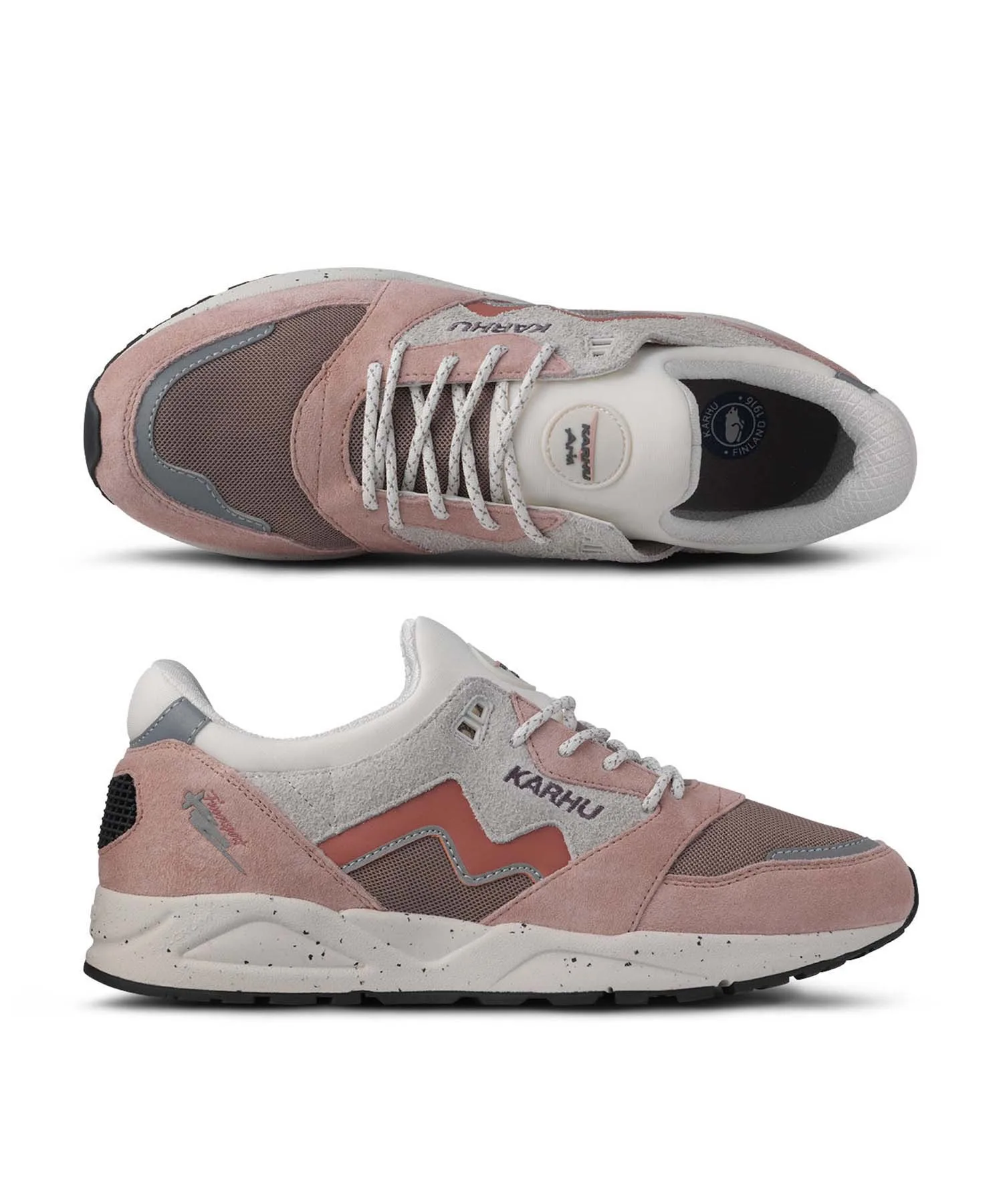 Кроссовки KARHU ARIA 95 с карбоновой подошвой красные — фото 4