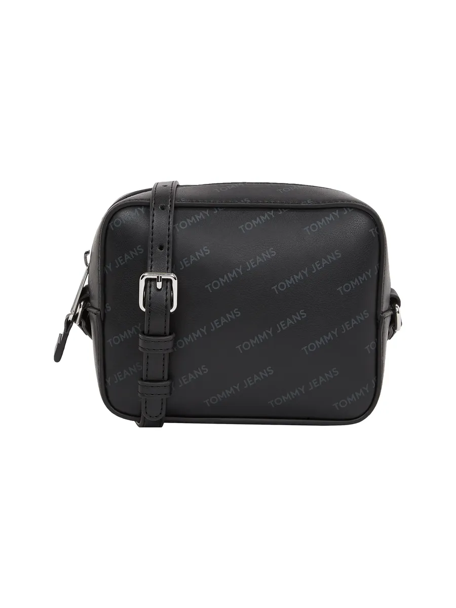 

Сумка через плечо Tommy Jeans "Женская TJW ESS MUST CAMERA BAG PRINT Crossover", женская сумка-сумка, черный