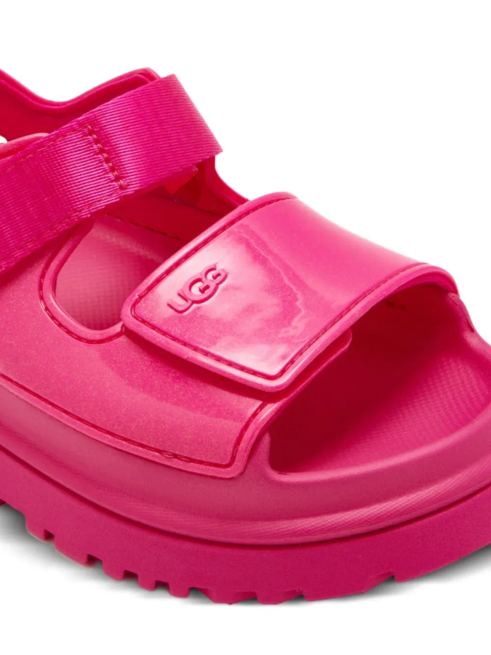 Сандалии Goldenglow с блестящими блестками Ugg Kids, розовый — фото 4