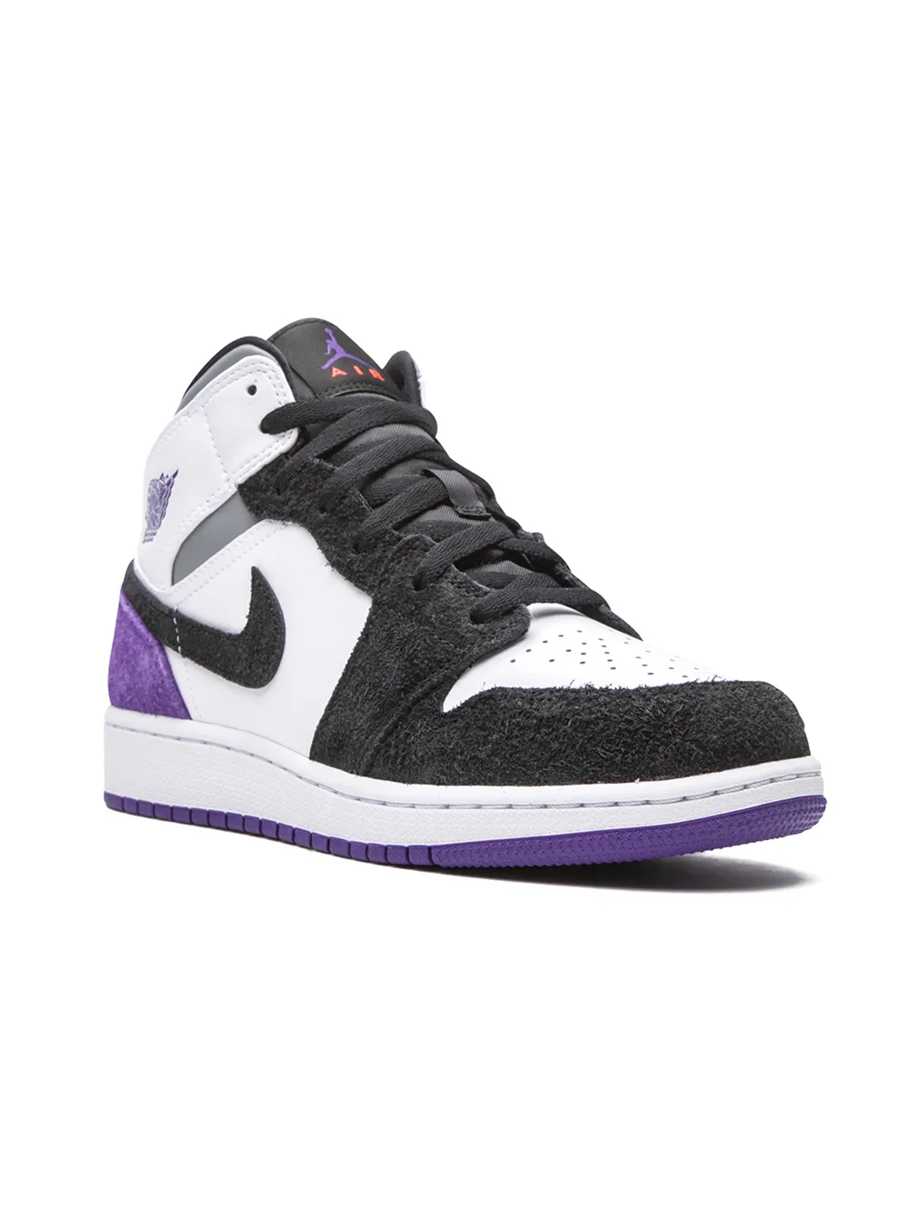 

Кроссовки Air Jordan 1 Mid SE GS Jordan Kids, белый