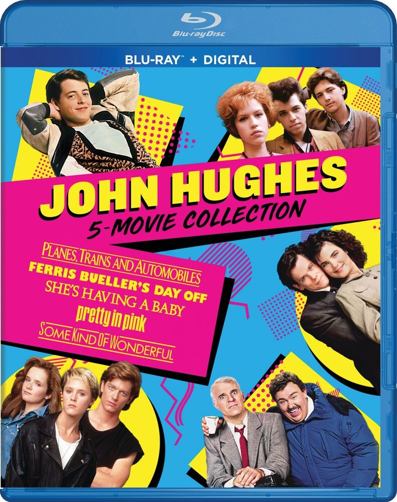 

Диск Blu-ray John Hughes 5-Movie Collection (Planes Trains / Ferris Bueller / She's Having)