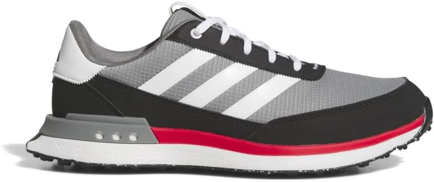 Мужские гольф-туфли Adidas S2g 24 Wide без шипов, серый/белый/черный — фото 3
