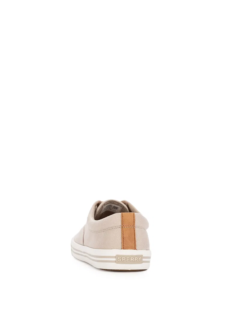 Кроссовки мужские, из льна, Striper II, Sperry, серые — фото 3