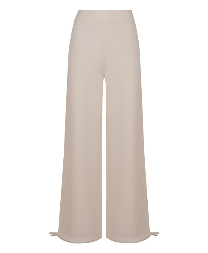 

Нигерийские шерстяные брюки Max Mara, белый