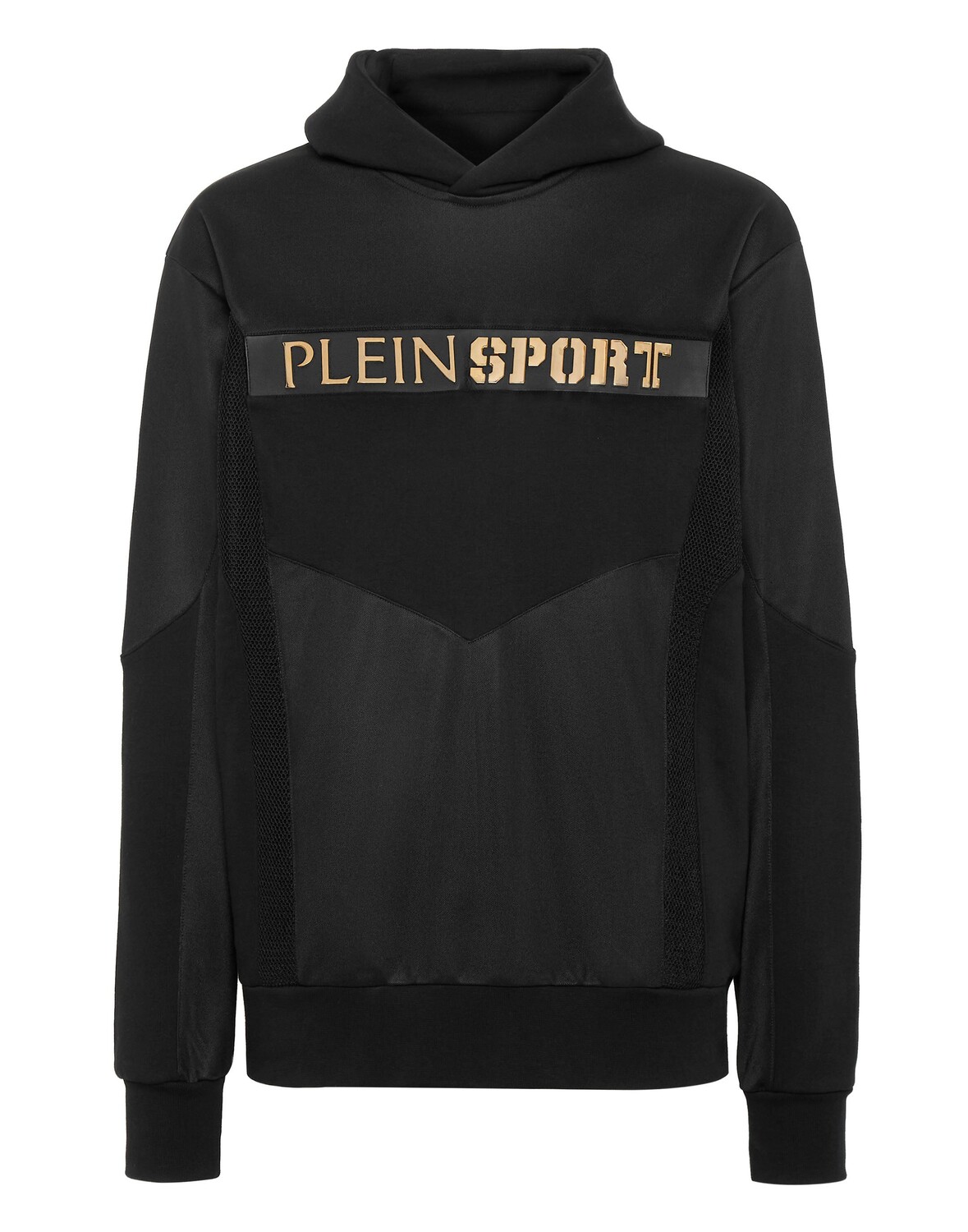 

Толстовка с капюшоном Plein Sport, цвет Black / Gold