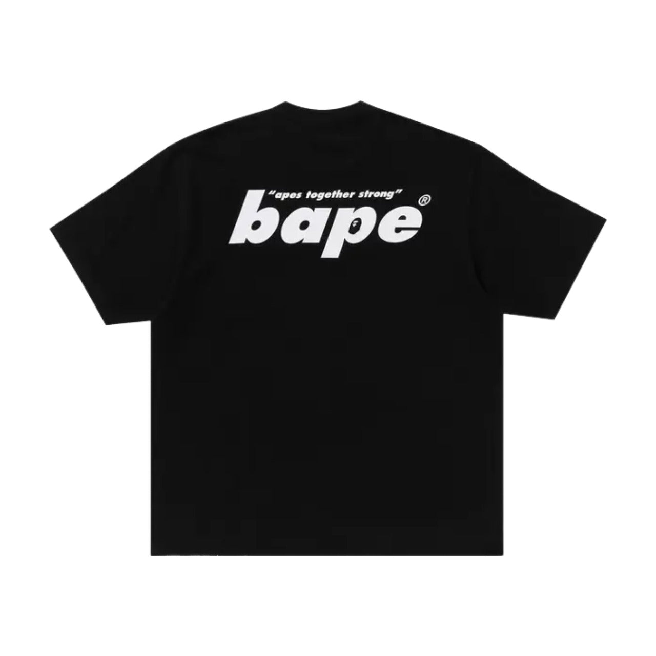 Футболка свободного кроя "A Bathing Ape Shark Seijin Ape Head" 'Black' — фото 2