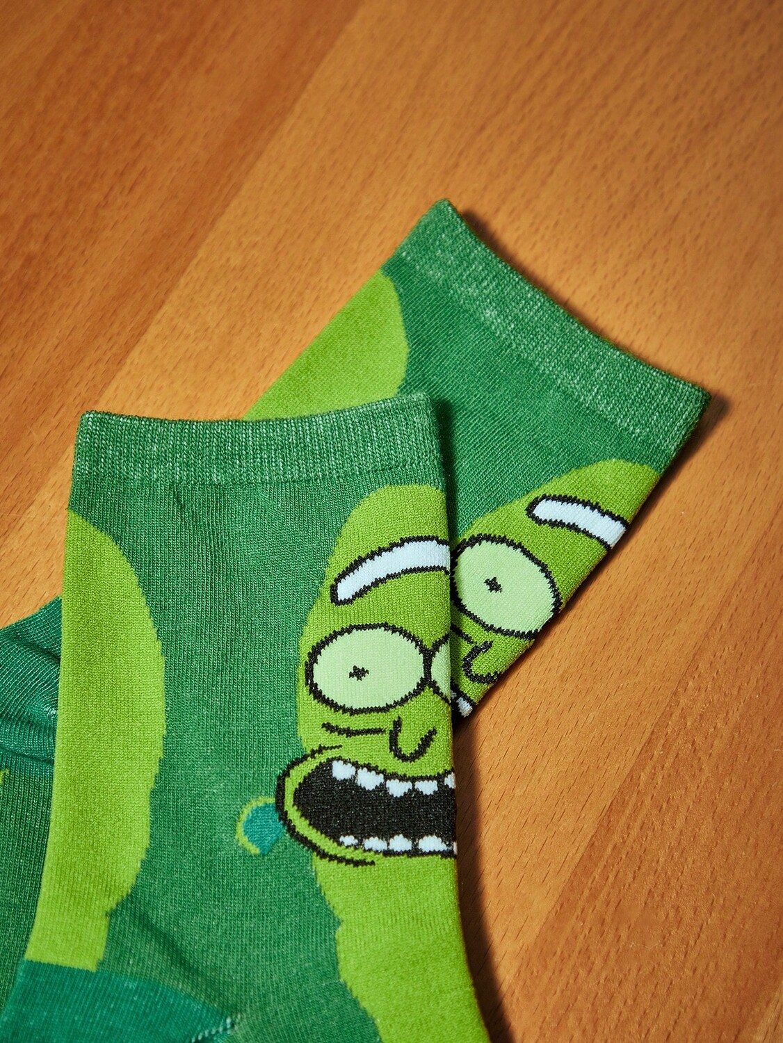 

Женские полуноски Rick and Morty ROMWE, мультяшный рисунок, 1 пара, многоцветный