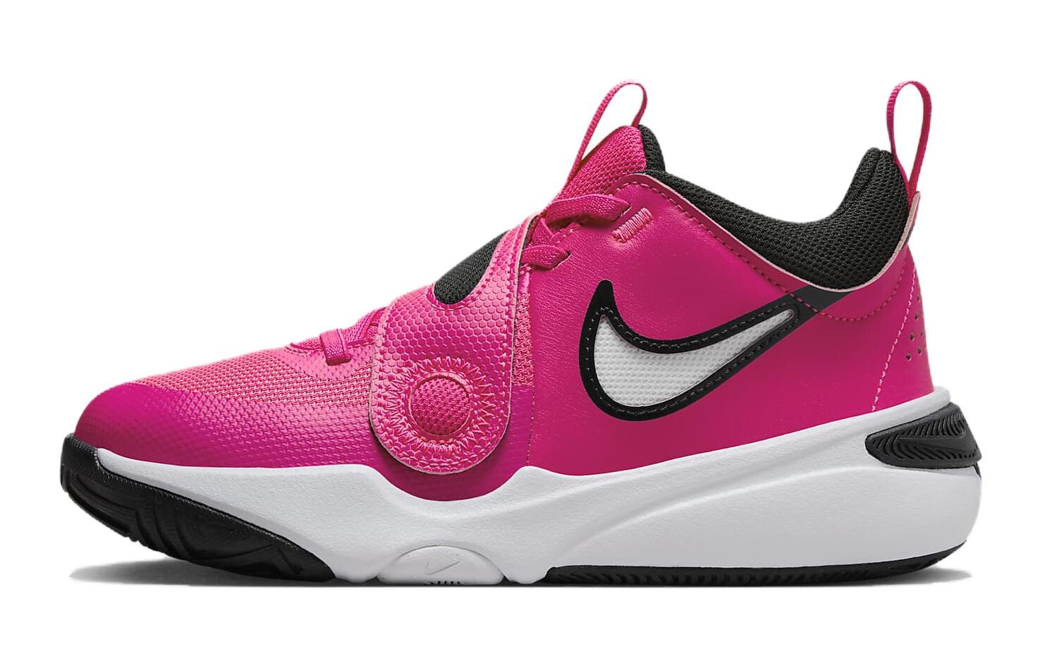 Кроссовки Nike Team Hustle D11 GS 'Fierce Pink', розовый/черный/белый