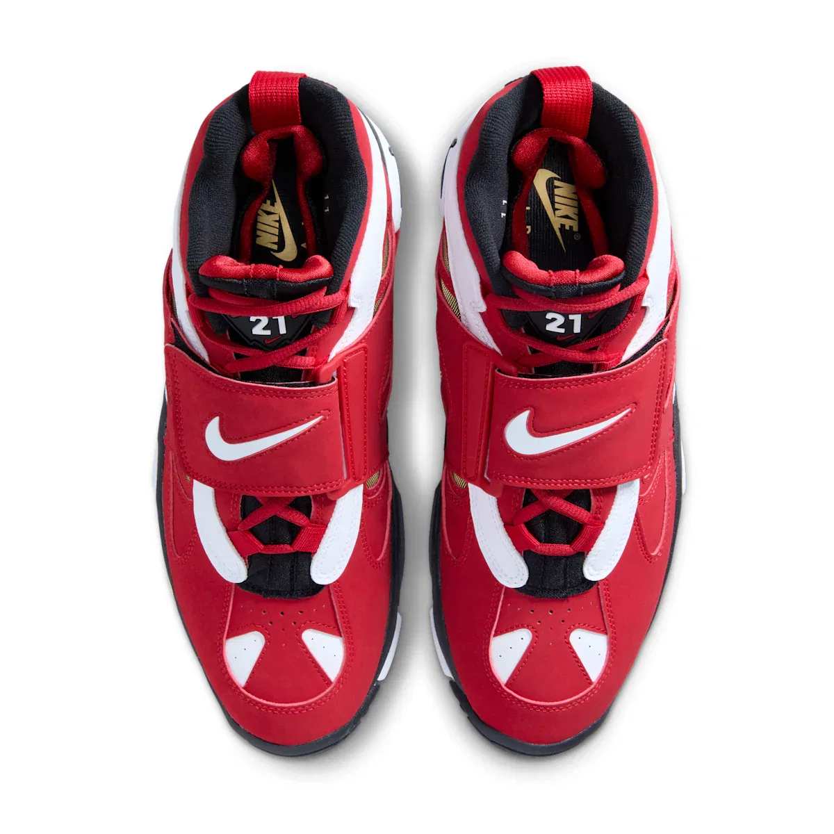Мужские кроссовки Air Diamond Turf 2 Nike, красный — фото 4
