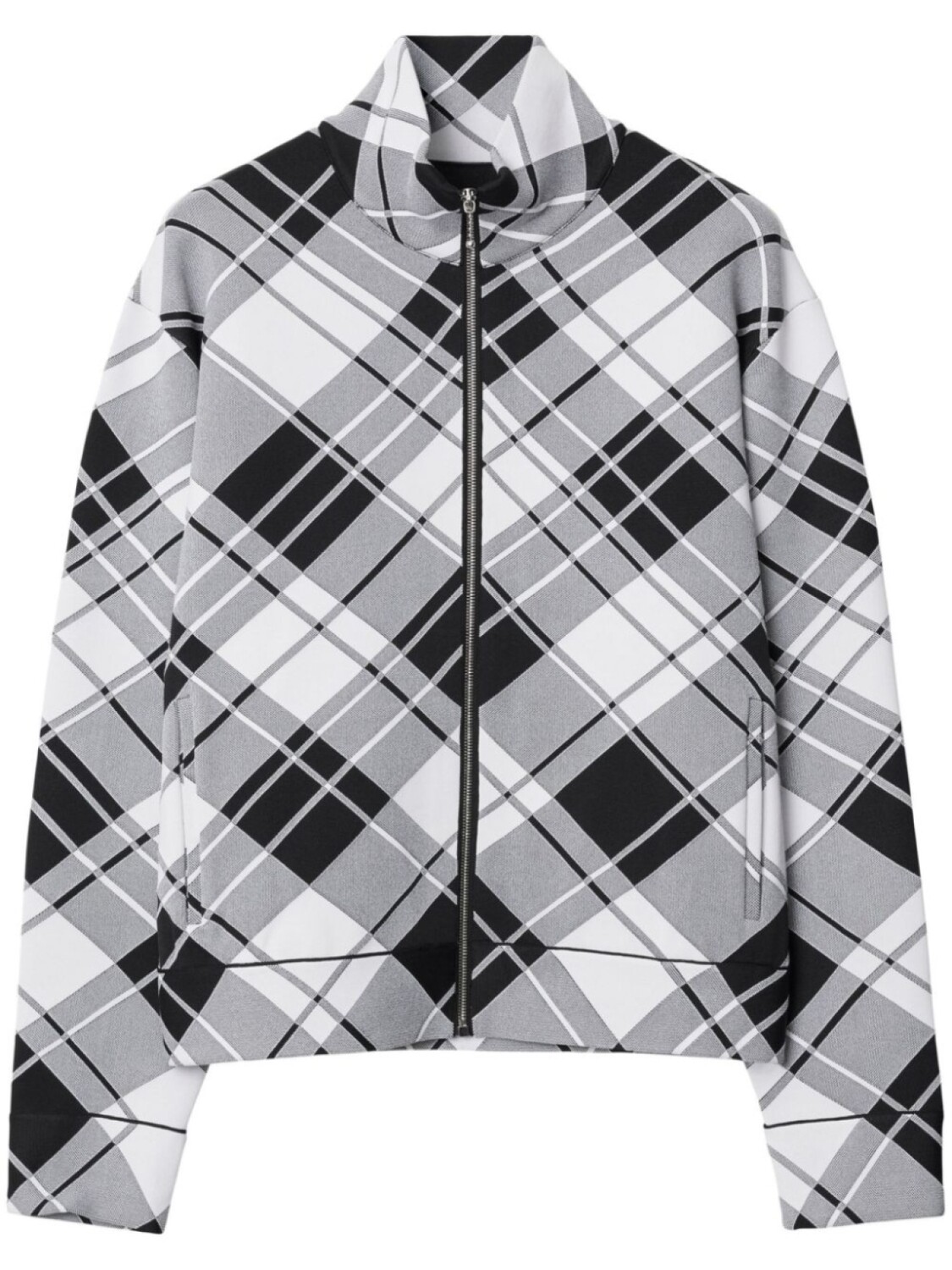 

Легкая куртка в клетку Burberry, черный