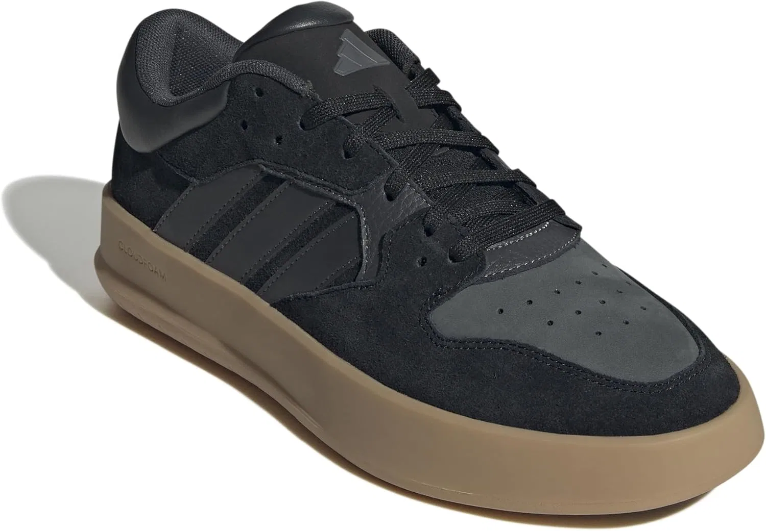 Кроссовки теннисные Adidas, Black/Carbon/Grey — фото 4