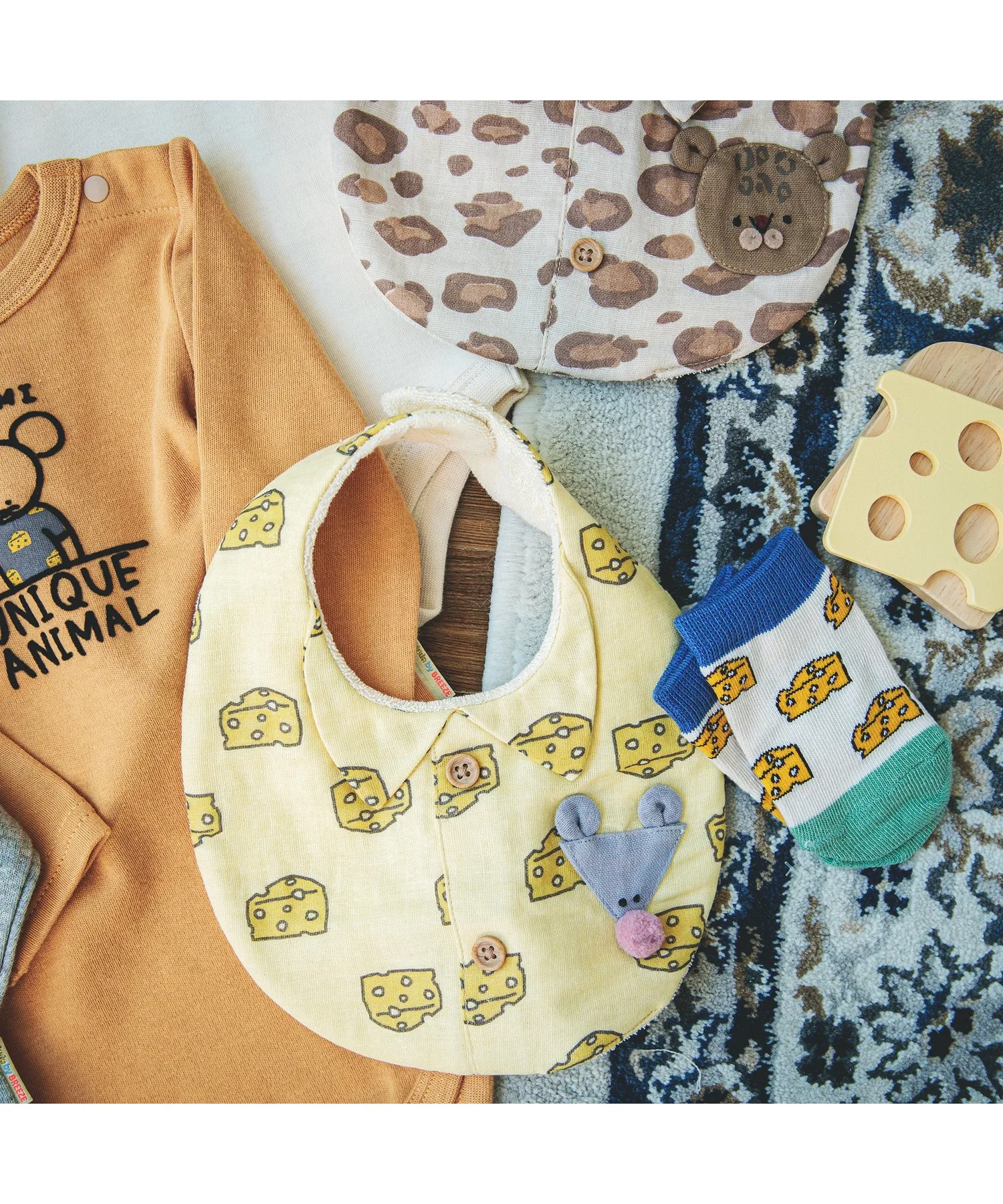 Детские носки BREEZE Textile Baby Socks динозавр темно-серый — фото 4