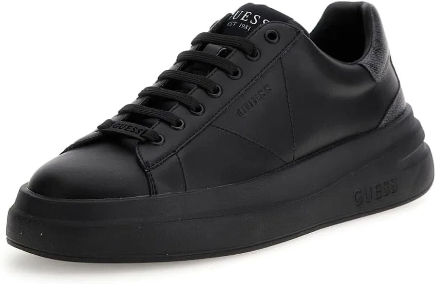 Мужские низкие кроссовки GUESS Elba Cupsole, Black