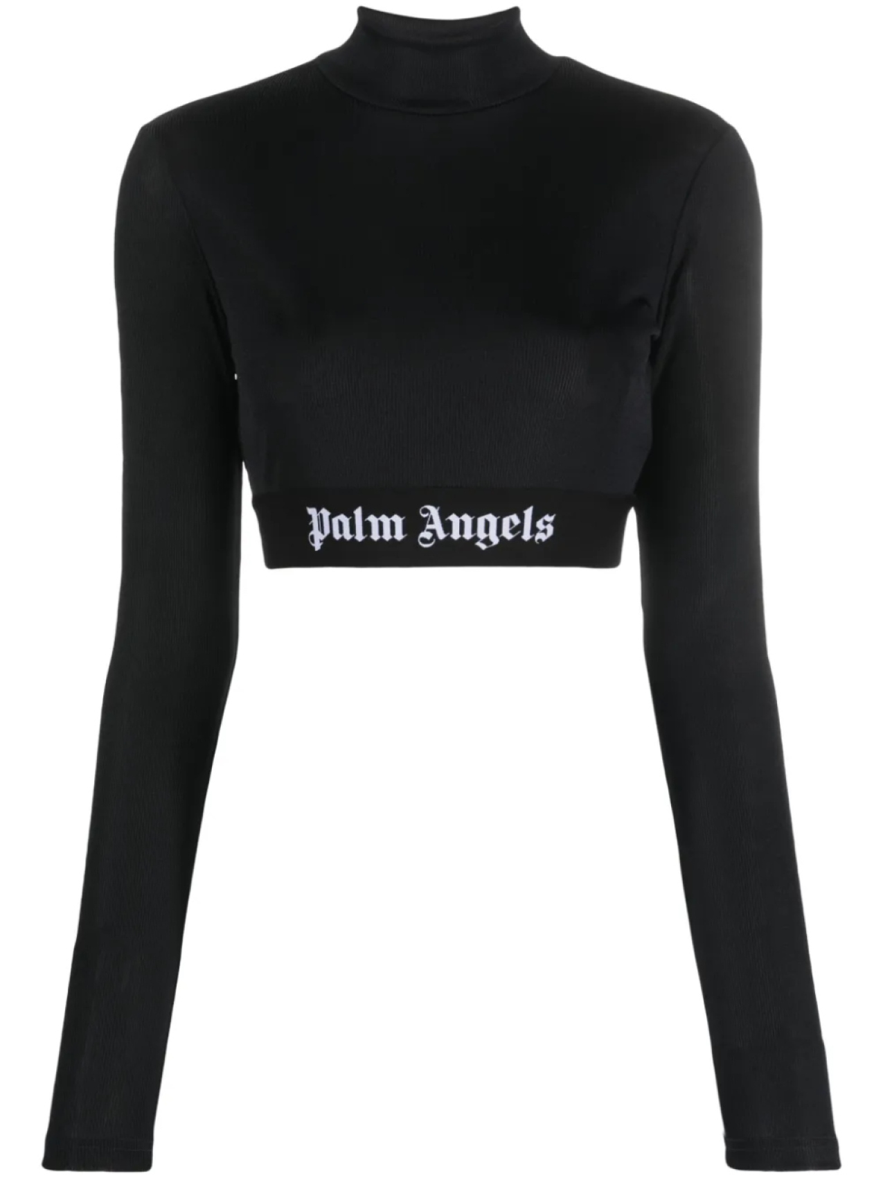 

Palm Angels укороченный топ с логотипом, черный