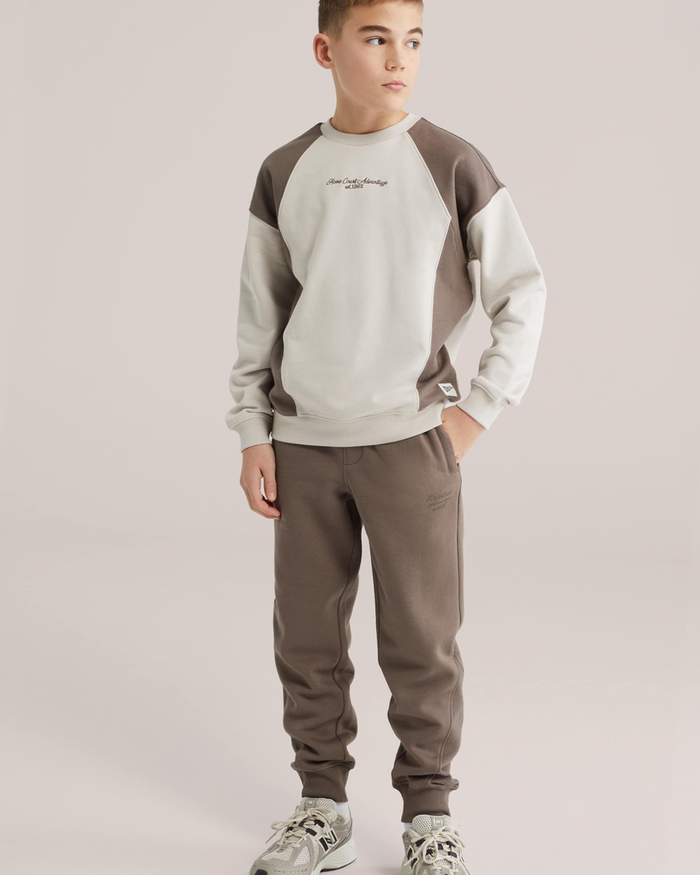 WE Fashion Толстовка в бежевом цвете — фото 4