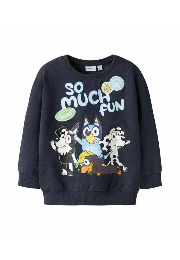 Свитшот Name It Sweat Bluey, цвет темно-синий