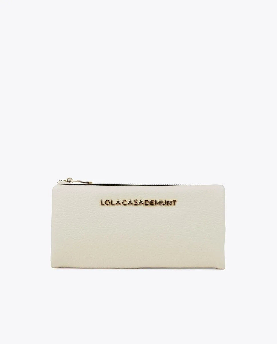 

Двухцветный кошелек с эффектом кожи Lola Casademunt, цвет Crudo