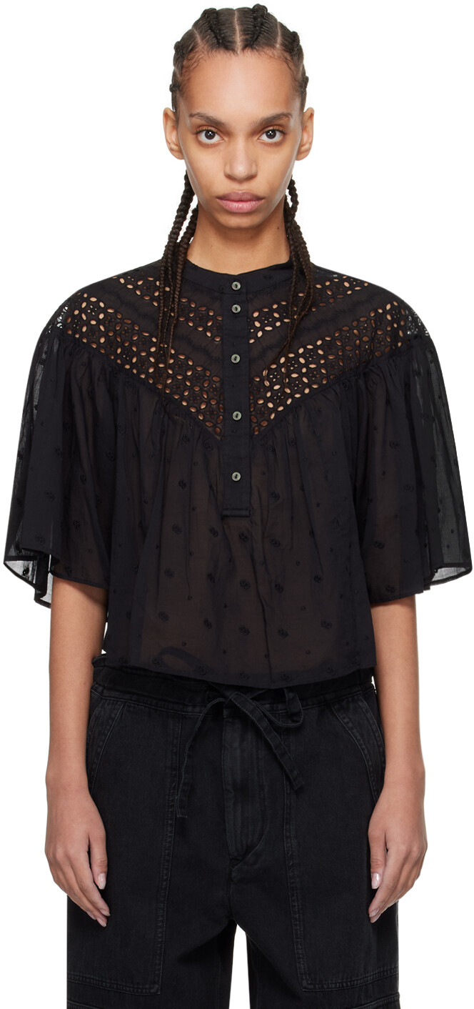

Черная блузка Сафи Isabel Marant Etoile