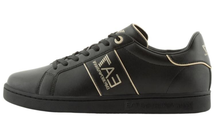 

Кроссовки Ea7 EMPORIO ARMANI EA7 Classic Leather Sneakers, черный