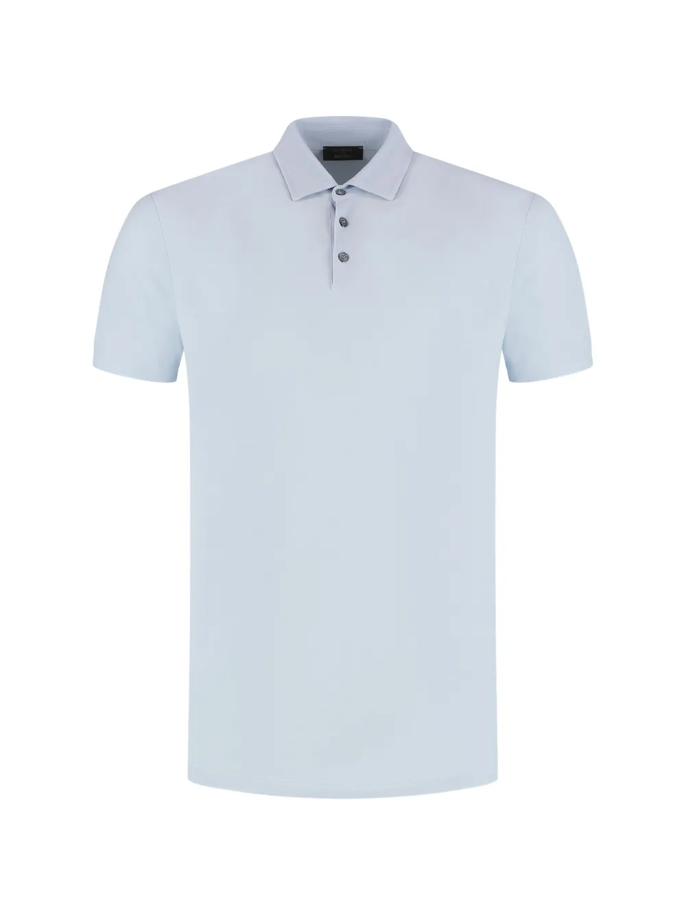 

Рубашка поло с короткими рукавами Zanone, синий